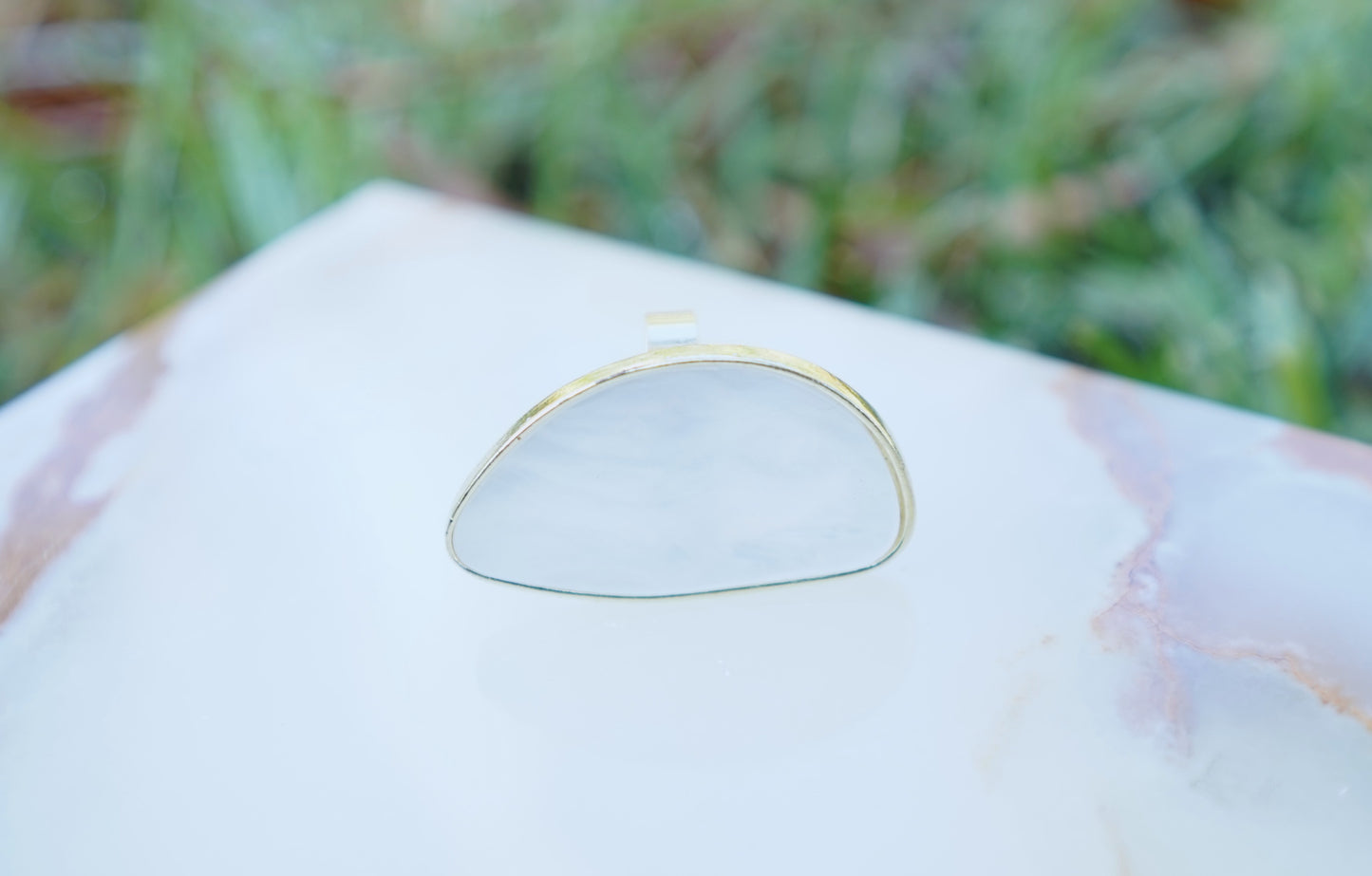Irregular Large Resin Opening Ring - Adjustable Statement Jewelry for Women & Girls